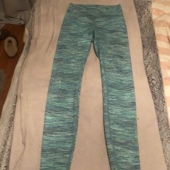 lululemon athletica Pants - lululemon wunder under high rise pattern leggings